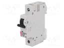 Circuit breaker; 230VAC; Inom: 20A; Poles: 1; DIN; Charact: B; 10kA