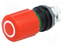 Switch: emergency stop; Stabl.pos: 2; 22mm; red; Illumin: none; IP66