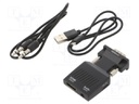 Converter; HDMI 1.4; black; Features: Full HD