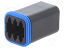 Connector: wire-wire; PX0; plug; female; PIN: 6; IP68; Locking: latch