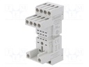 Socket; PIN: 14; 10A; 250VAC; Mounting: DIN; Series: HR60