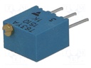 Potentiometer: mounting; multiturn; 1kΩ; 250mW; ±10%; linear; T63YA