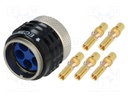 Plug; Connector: circular; ECTA 133; female; PIN: 5; 1kV; 6mm2; 40A