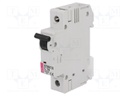 Circuit breaker; 230VAC; Inom: 16A; Poles: 1; DIN; Charact: C; 10kA