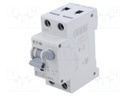 RCBO breaker; Inom: 6A; Ires: 30mA; Max surge current: 250A; 230V