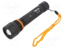 Torch: LED; 162mm; 700lm; black; IP66