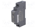 Power supply: switched-mode; 12W; 5VDC; 4.5÷5.5VDC; 2.4A; 78g; 80%