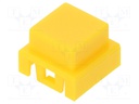 Cap; Application: KSA series,KSL series; Colour: yellow