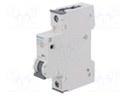 Circuit Breaker, MCB, 5SY4, 1P, 10 kA, 400 V, 10 A