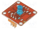 Extension module; 3pin; LED diode 5mm blue