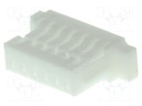 Plug; wire-board; female; 1mm; PIN: 6; w/o contacts; for cable; 50V