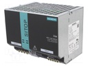 Power supply: switched-mode; 480W; 24VDC; 20A; 85÷132/176÷264VAC