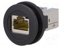 RJ45 socket; 22mm; Harmony XB5; -40÷70°C; Ø22mm; IP20