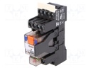 Relay: interface; 4PDT; Ucoil: 24VDC; 6A; 6A/250VAC; 6A/30VDC; 777Ω