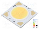 Power LED; COB,bicolour; white warm/cold white; 250mA; P: 8.7W