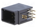 Socket; wire-board; male; J2000; 2.5mm; PIN: 6; THT; 250V; 4.6A