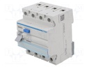 RCD breaker; Inom: 40A; Ires: 300mA; Max surge current: 250A; DIN