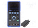 Handheld oscilloscope; 100MHz; LCD 3,5"; Ch: 2; 500Msps; 8kpts