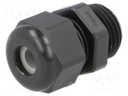 Cable gland; M16; IP68; Mat: polyamide; black; UL94V-0