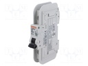 Circuit breaker; 120VAC; Inom: 63A; Poles: 1; Charact: D; 10kA; IP20