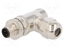 Plug; M12; PIN: 4; male; A code-DeviceNet / CANopen; for cable