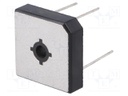 Single-phase bridge rectifier; Urmax: 50V; If: 35A; Ifsm: 400A