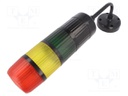 Signaller: signalling column; Colour: red/yellow/green; LED; IP54