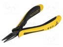 Pliers; half-rounded nose; ESD; 130mm