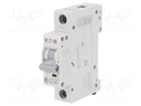 Circuit breaker; 230/400VAC; Inom: 10A; Poles: 1; DIN; Charact: C