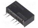 Isolated Board Mount DC/DC Converter, ITE, 2 Output, 1 W, 5 V, 100 mA, -5 V