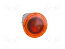 Switch: push-button; Stabl.pos: 1; 22mm; orange; IP66; Pos: 2