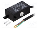 Twilight switch; IP54; 230VAC; relay; 60x32x25mm; -20÷50°C