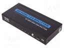 Splitter; HDMI 1.3; Colour: black; Input: DC socket,HDMI socket