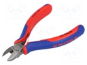 Pliers; side,cutting; Pliers len: 125mm; Cut: without chamfer