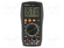 Digital multimeter; LCD 4,5 digit (19999) 32mm; 3x/s