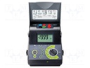 Meter: grounding resistance; 0÷19.99kΩ; IP54; 40V