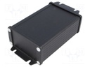 Enclosure: with panel; with fixing lugs; 1457; X: 84mm; Y: 120mm