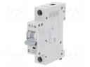 Circuit breaker; 230/400VAC; Inom: 13A; Poles: 1; DIN; Charact: C