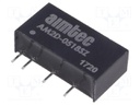 Converter: DC/DC; 2W; Uin: 4.5÷5.5V; 18VDC; Iout: 111mA; SIP7; 2.5g