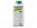 Oil; colourless; silicone; liquid; plastic container; 1000ml