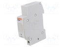 Signalling device; 230VAC; DIN; 17.5x85x63mm; Indication: buzzer