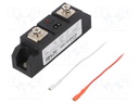 Relay: solid state; Ucntrl: 4÷32VDC; 100A; 44÷480VAC; Series: SSR-R