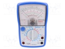 Analogue multimeter; Features: impact resistant holster; 370g