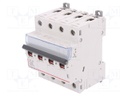 Circuit breaker; 400VAC; Inom: 32A; Poles: 4; DIN; Charact: C; 6kA