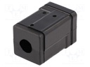 Mounting coupler; for profiles; W: 27mm; H: 42mm; Mat: polyamide