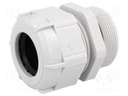 Cable gland; M40; IP68; Mat: polyamide; grey; UL94V-2