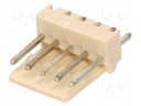 Socket; wire-board; male; Mini-Latch; 2.5mm; PIN: 5; THT; 250V; 3A