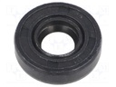 Oil seal; NBR; D: 7mm; -40÷100°C; Shore hardness: 70; Øhole: 26mm