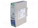 Power supply: switched-mode; for DIN rail; 60W; 48VDC; 1.25A