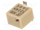 Potentiometer: mounting; multiturn; 50Ω; 250mW; SMD; ±10%; linear